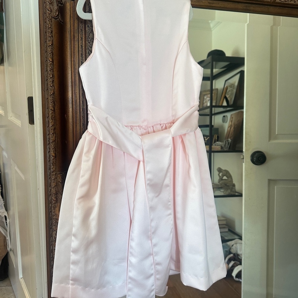 Vintage Jessica McClintock Pink Sleeveless Formal Dress